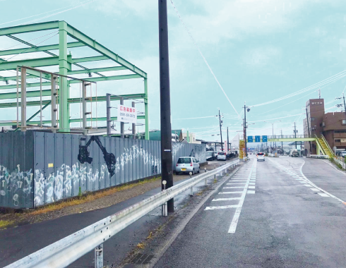 壁面広告 春日井市 1-2